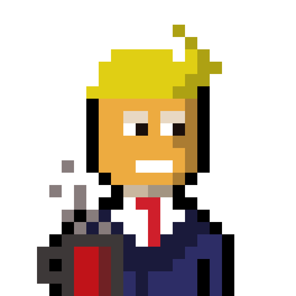 Donald, GMigos 1/1 pixel portrait