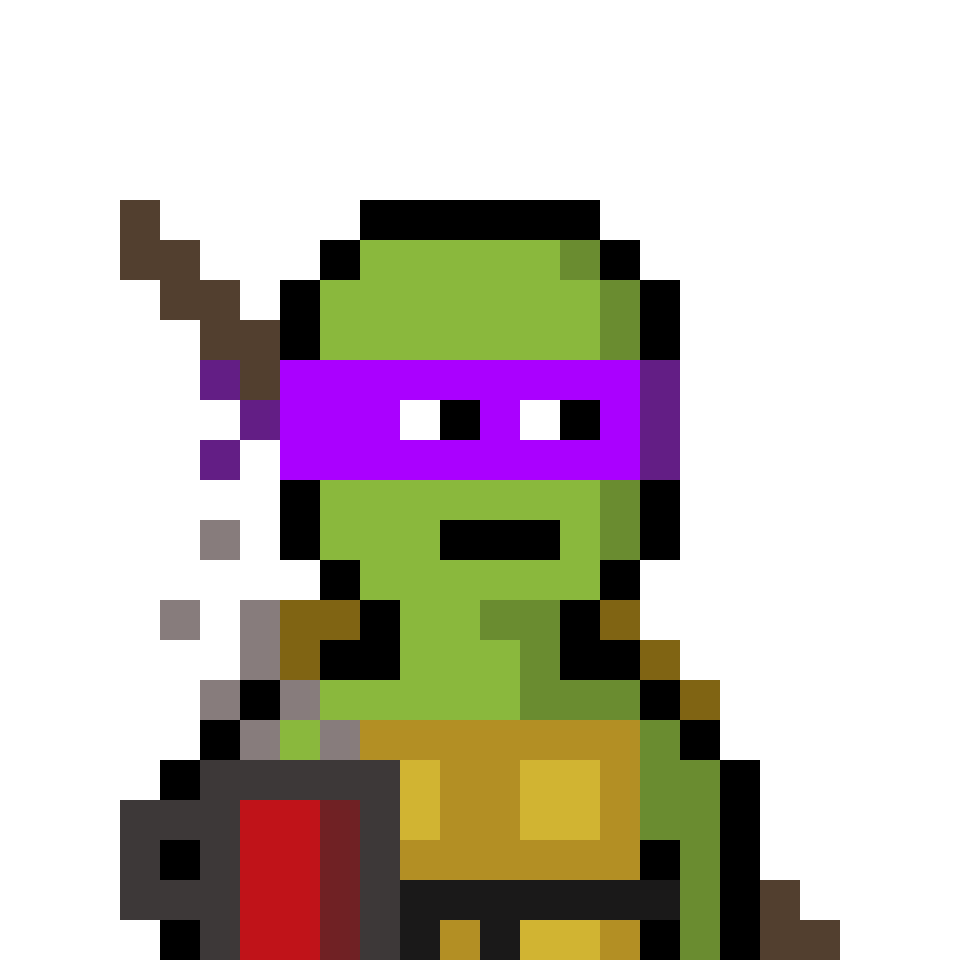 Donnie, GMigos 1/1 pixel portrait