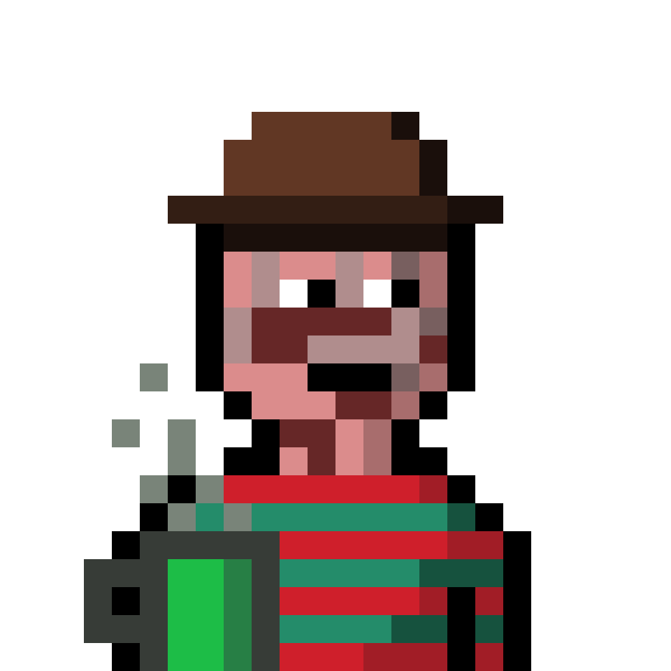 Freddy, GMigos 1/1 pixel portrait