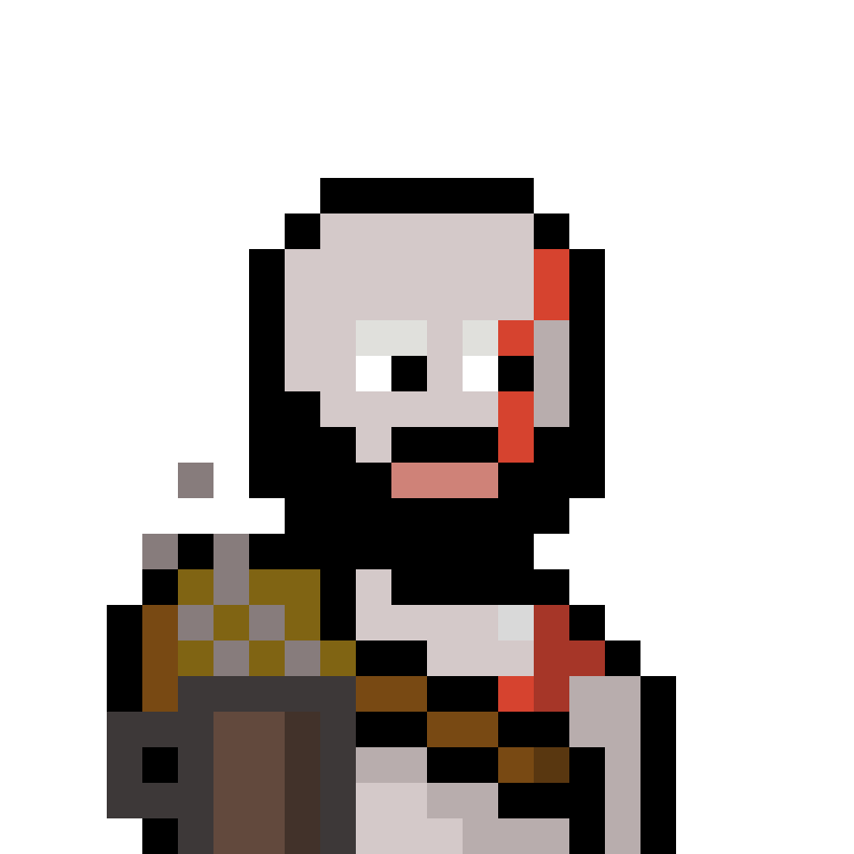 Ghost, GMigos 1/1 pixel portrait