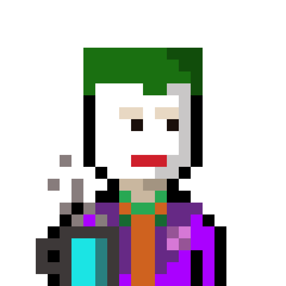 Joke, GMigos 1/1 pixel portrait