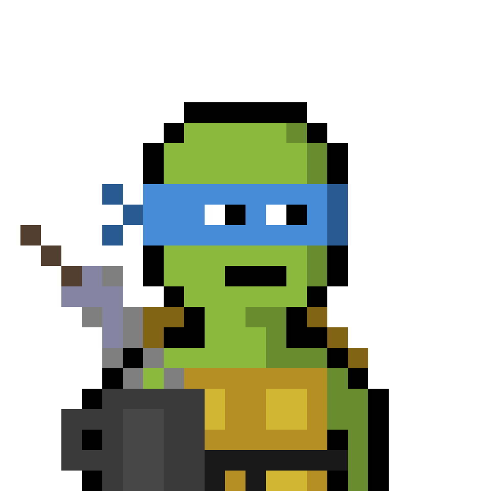 Leo, GMigos 1/1 pixel portrait