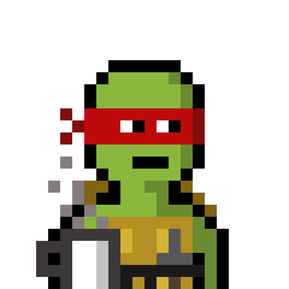 Raa, GMigos 1/1 pixel portrait