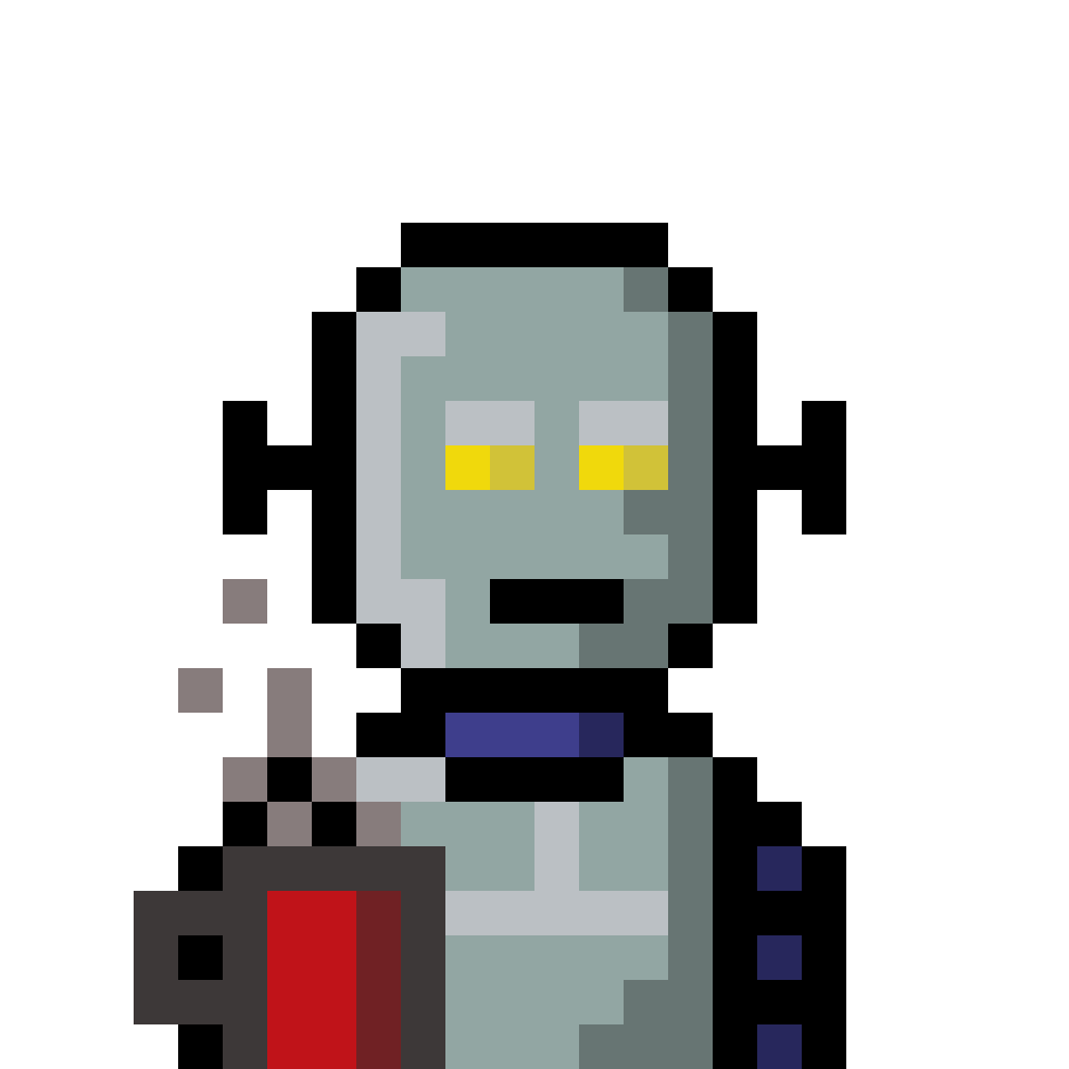 Robo, GMigos 1/1 pixel portrait