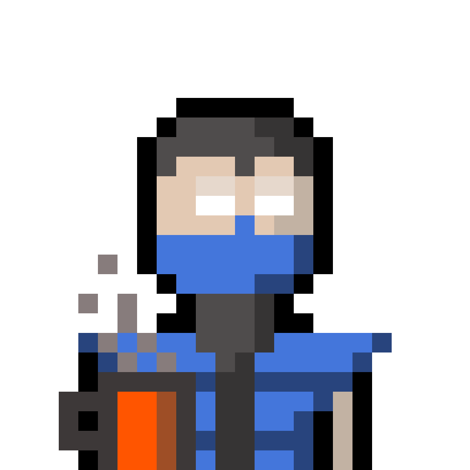 Sub, GMigos 1/1 pixel portrait